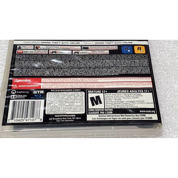 Grand Theft Auto V (PlayStation 3 PS3) Game - Picture 13 of 13